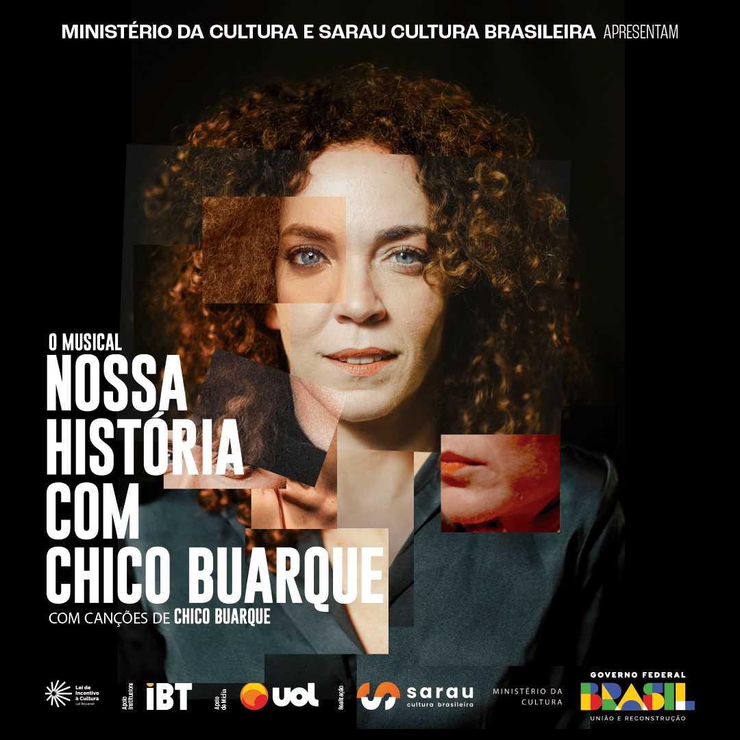 cartaz Nossa História com Chico Buarque