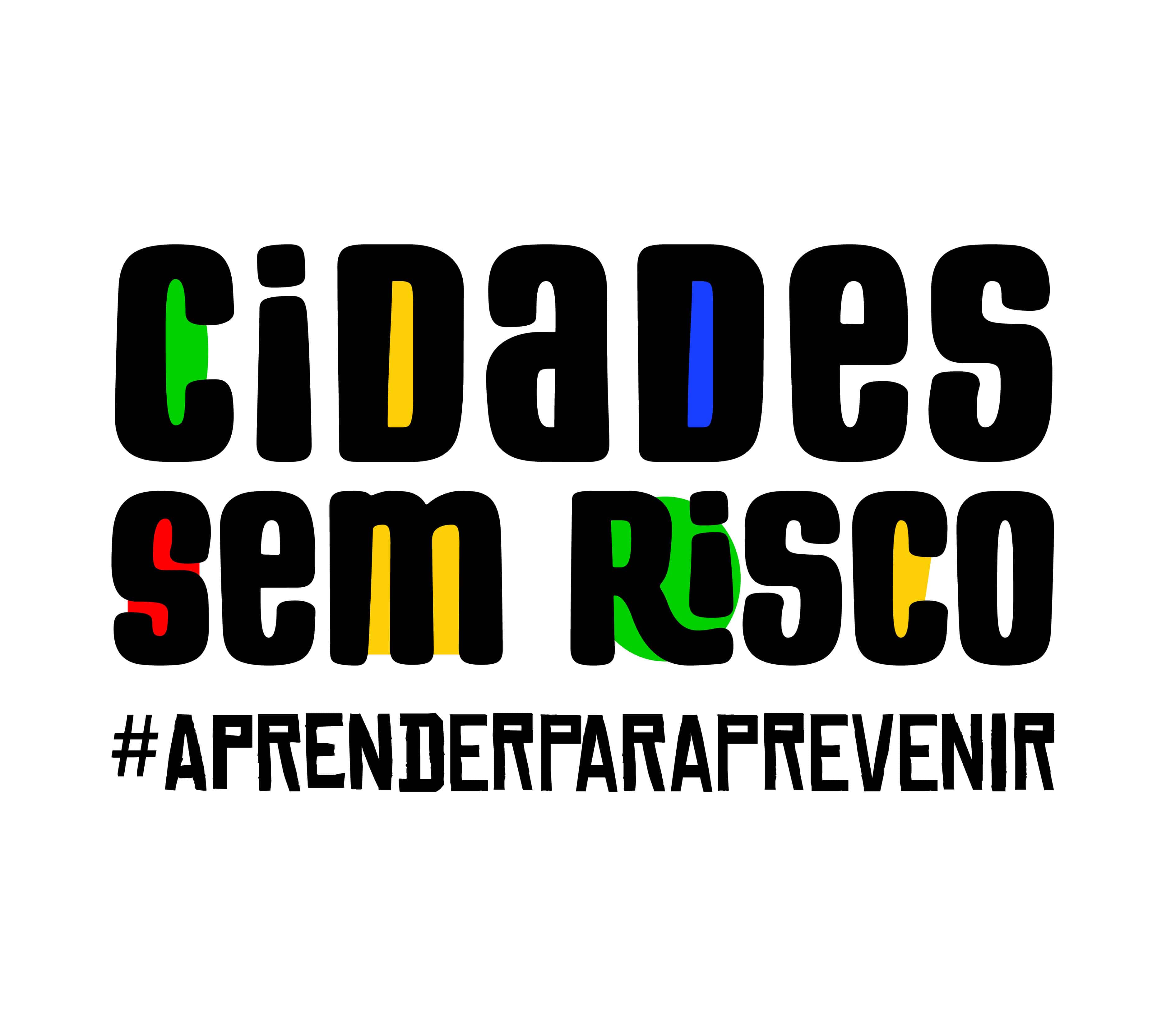 Logo Cidades Sem Risco Logo Campanha Nacional Aprender Para Prevenir - Cidades Sem Risco